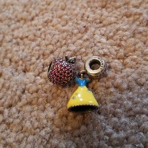 SOLD  Pandora charms disney snow white sterling